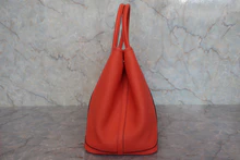 画像をギャラリービューアに読み込む, HERMES／エルメス ガーデンパーティPM カマイユ カントリー オレンジポピー C刻印 トートバッグ 800020267
