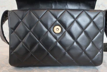 画像をギャラリービューアに読み込む, CHANEL/シャネル マトラッセショルダーバッグ ラムスキン ブラック/ゴールド金具 ショルダーバッグ 800040115