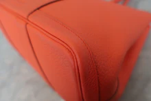 画像をギャラリービューアに読み込む, HERMES/エルメス ガーデンパーティPM カマイユ カントリー オレンジポピー C刻印 トートバッグ 800020267