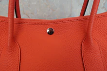画像をギャラリービューアに読み込む, HERMES／エルメス ガーデンパーティPM カマイユ カントリー オレンジポピー C刻印 トートバッグ 800020267
