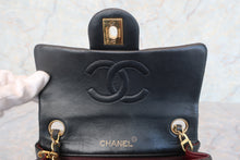 画像をギャラリービューアに読み込む, CHANEL/シャネル ミニマトラッセシングルフラップチェーンショルダーバッグ ラムスキン ブラック/ゴールド金具 ショルダーバッグ 600090280
