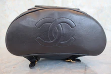 画像をギャラリービューアに読み込む, CHANEL/シャネル マトラッセチェーンリュック ラムスキン ブラック/ゴールド金具 リュック 800040075