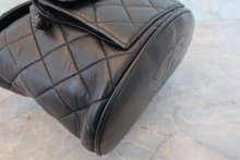 画像をギャラリービューアに読み込む, CHANEL/シャネル マトラッセチェーンリュック ラムスキン ブラック/ゴールド金具 リュック 800040075
