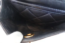 画像をギャラリービューアに読み込む, CHANEL/シャネル マトラッセチェーンリュック ラムスキン ブラック/ゴールド金具 リュック 800040075