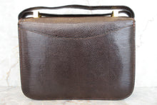 将图片加载到图库查看器，HERMES CONSTANCE 24 Lizard Brown  〇H刻印 Shoulder bag 600120318
