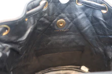 画像をギャラリービューアに読み込む, CHANEL/シャネル マトラッセチェーンリュック ラムスキン ブラック/ゴールド金具 リュック 800040075
