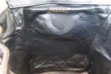 画像をギャラリービューアに読み込む, CHANEL/シャネル マトラッセチェーンリュック ラムスキン ブラック/ゴールド金具 リュック 800040075