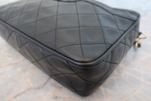 画像をギャラリービューアに読み込む, CHANEL/シャネル マトラッセチェーンショルダーバッグ ラムスキン ブラック/ゴールド金具 ショルダーバッグ 800040105