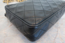 画像をギャラリービューアに読み込む, CHANEL/シャネル マトラッセチェーンショルダーバッグ ラムスキン ブラック/ゴールド金具 ショルダーバッグ 800040105