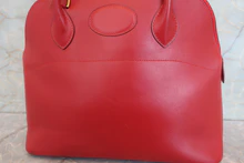 画像をギャラリービューアに読み込む, HERMES/エルメス ボリード31 ボックスカーフ ルージュヴィフ 〇X刻印 ショルダーバッグ 700090165
