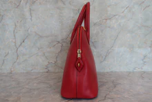 画像をギャラリービューアに読み込む, HERMES／エルメス ボリード31 ボックスカーフ ルージュヴィフ 〇X刻印 ショルダーバッグ 700090165
