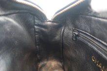 画像をギャラリービューアに読み込む, CHANEL/シャネル マトラッセフリンジショルダーバッグ ラムスキン ブラック/ゴールド金具 ショルダーバッグ 800040103