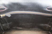 画像をギャラリービューアに読み込む, HERMES/エルメス ケリー32 ヴォーガリバー ブラック/ルージュヴィフ 〇Z刻印 ショルダーバッグ 800030045