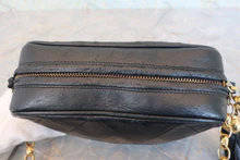 画像をギャラリービューアに読み込む, CHANEL/シャネル マトラッセフリンジショルダーバッグ ラムスキン ブラック/ゴールド金具 ショルダーバッグ 800040103