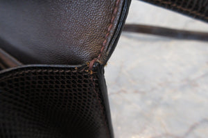 HERMES CONSTANCE 24 Lizard Brown  〇H刻印 Shoulder bag 600120318