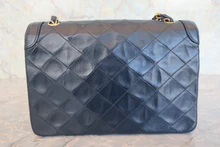 画像をギャラリービューアに読み込む, CHANEL/シャネル マトラッセチェーンショルダーバッグ ラムスキン ネイビー/ゴールド金具 ショルダーバッグ 800040085
