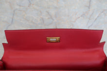 画像をギャラリービューアに読み込む, HERMES/エルメス ボリード31 ボックスカーフ ルージュヴィフ 〇X刻印 ショルダーバッグ 700090165