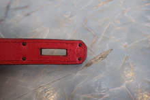 画像をギャラリービューアに読み込む, HERMES／エルメス ケリー32 ヴォーガリバー ブラック/ルージュヴィフ 〇Z刻印 ショルダーバッグ 800030045
