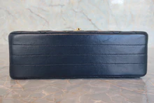 画像をギャラリービューアに読み込む, CHANEL/シャネル マトラッセチェーンショルダーバッグ ラムスキン ネイビー/ゴールド金具 ショルダーバッグ 800040085