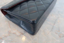 画像をギャラリービューアに読み込む, CHANEL/シャネル マトラッセチェーンショルダーバッグ ラムスキン ネイビー/ゴールド金具 ショルダーバッグ 800040085
