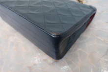 画像をギャラリービューアに読み込む, CHANEL/シャネル マトラッセチェーンショルダーバッグ ラムスキン ネイビー/ゴールド金具 ショルダーバッグ 800040085