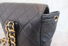 画像をギャラリービューアに読み込む, CHANEL/シャネル マトラッセチェーンリュック ラムスキン ブラック/ゴールド金具 リュック 800010217
