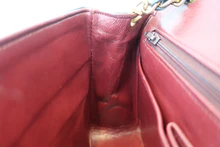 画像をギャラリービューアに読み込む, CHANEL/シャネル マトラッセチェーンショルダーバッグ ラムスキン ネイビー/ゴールド金具 ショルダーバッグ 800040085