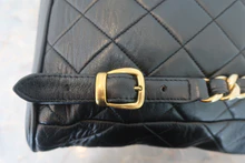 画像をギャラリービューアに読み込む, CHANEL/シャネル マトラッセチェーンリュック ラムスキン ブラック/ゴールド金具 リュック 800010217
