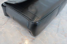 画像をギャラリービューアに読み込む, CHANEL/シャネル ココマークショルダーバッグ ラムスキン ブラック/ゴールド金具 ショルダーバッグ 800040087
