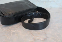 画像をギャラリービューアに読み込む, CHANEL/シャネル ココマークショルダーバッグ ラムスキン ブラック/ゴールド金具 ショルダーバッグ 800040087