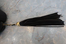 画像をギャラリービューアに読み込む, CHANEL/シャネル ココマークショルダーバッグ ラムスキン ブラック/ゴールド金具 ショルダーバッグ 800040087
