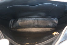 画像をギャラリービューアに読み込む, CHANEL/シャネル ココマークショルダーバッグ ラムスキン ブラック/ゴールド金具 ショルダーバッグ 800040087
