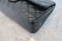 画像をギャラリービューアに読み込む, CHANEL/シャネル マトラッセＷフラップＷチェーンショルダーバッグ キャビアスキン ブラック/ゴールド金具 ショルダーバッグ 800030114
