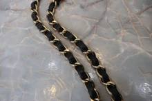 画像をギャラリービューアに読み込む, CHANEL/シャネル マトラッセＷフラップＷチェーンショルダーバッグ キャビアスキン ブラック/ゴールド金具 ショルダーバッグ 800030114
