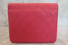 画像をギャラリービューアに読み込む, CHANEL/シャネル ココマークチェーンウォレット キャビアスキン ピンク/ゴールド金具 ショルダーバッグ 700120136
