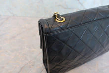 画像をギャラリービューアに読み込む, CHANEL/シャネル マトラッセフリンジショルダーバッグ ラムスキン ブラック/ゴールド金具 ショルダーバッグ 800040095