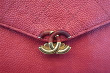 画像をギャラリービューアに読み込む, CHANEL/シャネル ココマークチェーンウォレット キャビアスキン ピンク/ゴールド金具 ショルダーバッグ 700120136