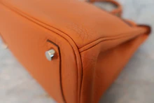 画像をギャラリービューアに読み込む, HERMES/エルメス バーキン30 トリヨンクレマンス オレンジ □J刻印 ハンドバッグ 800030041