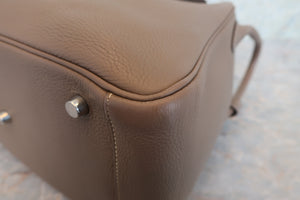 HERMES／エルメス リンディ30 トリヨンクレマンス エトゥープ □L刻印 ショルダーバッグ 700010097