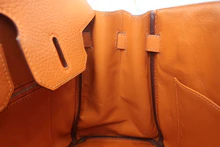 画像をギャラリービューアに読み込む, HERMES/エルメス バーキン30 トリヨンクレマンス オレンジ □J刻印 ハンドバッグ 800030041
