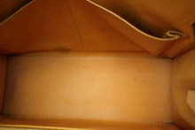 画像をギャラリービューアに読み込む, HERMES/エルメス ケリー32 クシュベル ジョーヌ/ネイビー 〇Z刻印 ショルダーバッグ 700030081