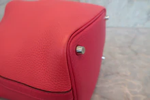 画像をギャラリービューアに読み込む, HERMES／エルメス ピコタンロックカザック２ＰＭ トリヨンクレマンス ローズメキシコ/ローズエクストリーム/ルージュクー Y刻印 ハンドバッグ 700120206
