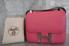画像をギャラリービューアに読み込む, HERMES／エルメス コンスタンス3 24 エバーカラー ローズアザレ A刻印 ショルダーバッグ 700060195
