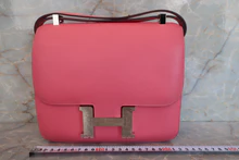 画像をギャラリービューアに読み込む, HERMES／エルメス コンスタンス3 24 エバーカラー ローズアザレ A刻印 ショルダーバッグ 700060195
