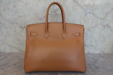 画像をギャラリービューアに読み込む, HERMES/エルメス バーキン35 アルデンヌ ナチュラル □F刻印 ハンドバッグ 800030035