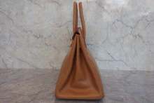 画像をギャラリービューアに読み込む, HERMES/エルメス バーキン35 アルデンヌ ナチュラル □F刻印 ハンドバッグ 800030035