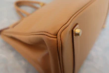 画像をギャラリービューアに読み込む, HERMES／エルメス バーキン35 アルデンヌ ナチュラル □F刻印 ハンドバッグ 800030035
