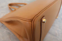 画像をギャラリービューアに読み込む, HERMES／エルメス バーキン35 アルデンヌ ナチュラル □F刻印 ハンドバッグ 800030035

