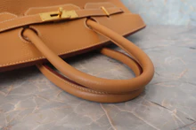 画像をギャラリービューアに読み込む, HERMES／エルメス バーキン35 アルデンヌ ナチュラル □F刻印 ハンドバッグ 800030035
