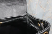 画像をギャラリービューアに読み込む, CHANEL/シャネル マトラッセチェーンリュック ラムスキン ブラック/ゴールド金具 リュック 800040075